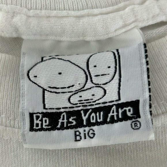 Vintage Y2K 2000 Bad Ass Be As You Are Cutoff Sleeveless Tee Tank Boxing… - Picture 3 of 13